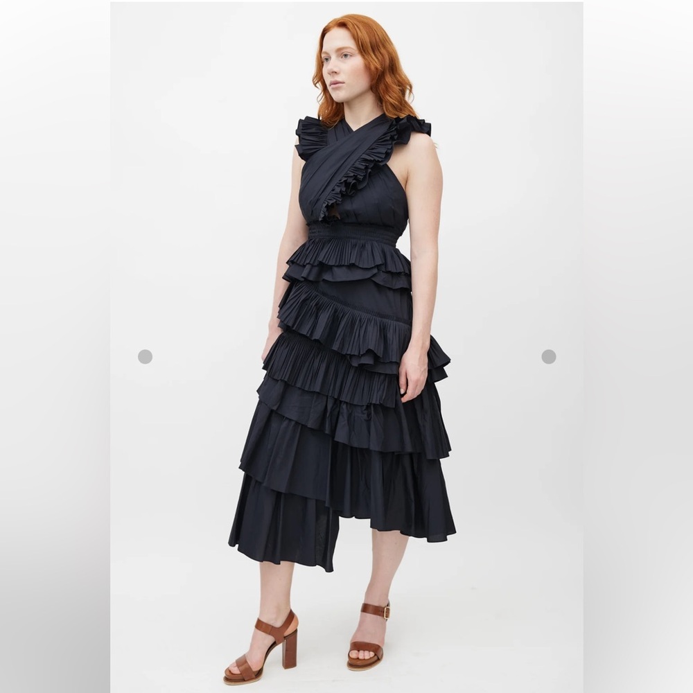 Ulla Johnson black Aurore dress